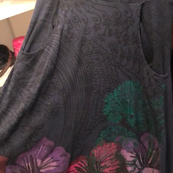 Desigual rainbow print dress. - Picture 4 of 6